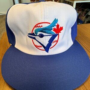 Vintage 90s Toronto Blue Jays Snapback Mesh Hat Cap MLB Baseball Ted Fletcher